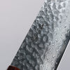 Seisuke VG10 33-Couches Damaacus martelé Gyuto 210mm Manipuler Bois de pakka noir - japanny-FR