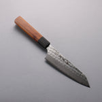 Sakai Takayuki SG2 Damas Kengata Santoku 160mm Manipuler Palissandre (férule:Bois de Pakka noire) - japanny-FR