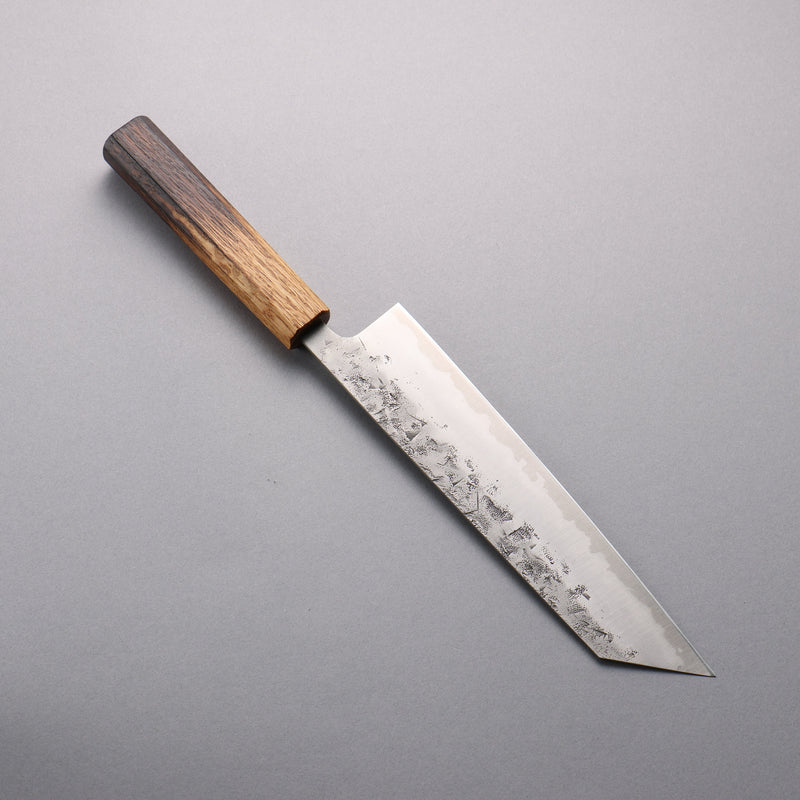 Seisuke SLD Washiji Kirituke Gyuto 210mm Manipuler Chêne brûlé - japanny-FR