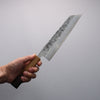 Seisuke SLD Washiji Kirituke Gyuto 210mm Manipuler Chêne brûlé - japanny-FR