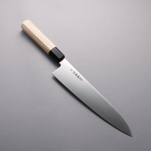 Sakai Takayuki Grand Chef Gran chef Acier suédois Gyuto 240mm Magnolia Manipuler - japanny-FR