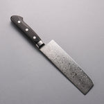 Seisuke AUS10 45 Couche de Damas Usuba  165mm Bois de pakka noir Manipuler - japanny-FR