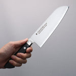 Sakai Takayuki Molybdene 63Couche de Damas Santoku  180mm - japanny-FR