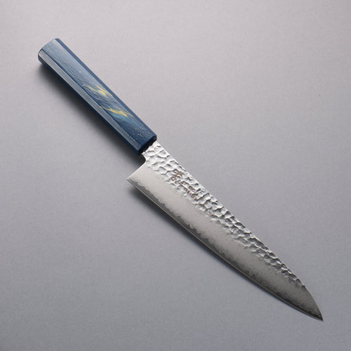 Sakai Takayuki VG10 33 Couche de Damas Gyuto  210mm Chêne vivant laqué(Saiseki) Manipuler - japanny-FR