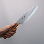 Kagekiyo Le meilleur Acier Blanc Santoku 170mm Manipuler Fleurs de cerisier  avec Gaine - japanny-FR