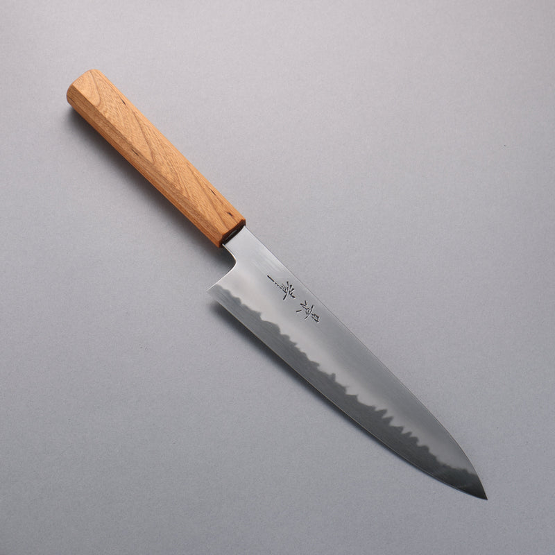 Kagekiyo Le meilleur Acier Blanc Gyuto 210mm Manipuler Fleurs de cerisier  avec Gaine - japanny-FR