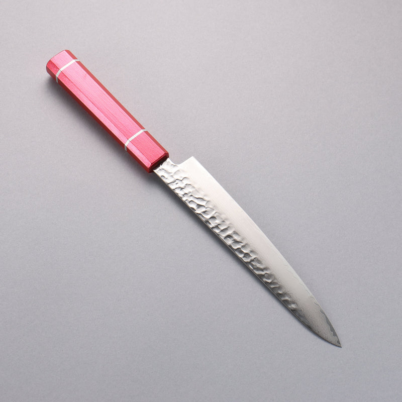 Sakai Takayuki VG10 33 Couche de Damas Petite-utilité  180mm Chêne vivant laqué (Kouseki) Manipuler - japanny-FR