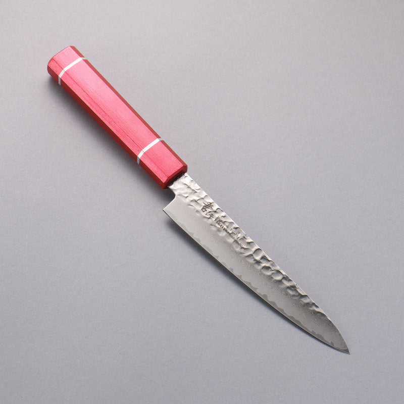 Sakai Takayuki VG10 33 Couche de Damas Petite-utilité  150mm Chêne vivant laqué (Kouseki) Manipuler - japanny-FR