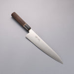 Seisuke Acier suédois Gyuto  240mm Marrons brûlés Manipuler - japanny-FR