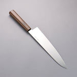 Kanetsune Ichizu VG10 Gyuto  240mm Bois de Pakka marron Manipuler - japanny-FR