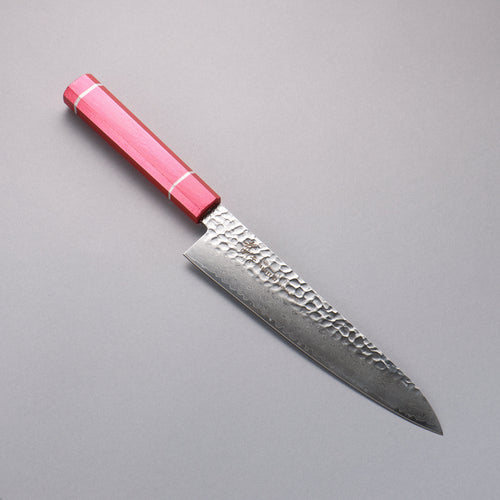 Sakai Takayuki VG10 33 Couche de Damas Gyuto  210mm Chêne vivant laqué (Kouseki) Manipuler - japanny-FR