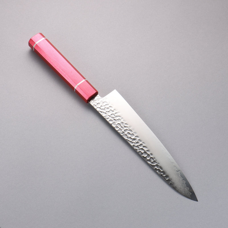 Sakai Takayuki VG10 33 Couche de Damas Gyuto  210mm Chêne vivant laqué (Kouseki) Manipuler - japanny-FR