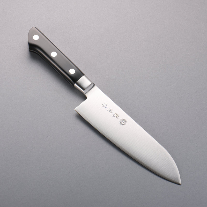 Tojiro(Fujitora) DP Acier allié au cobalt Santoku  170mm Bois de Pakka Manipuler FU503 - japanny-FR