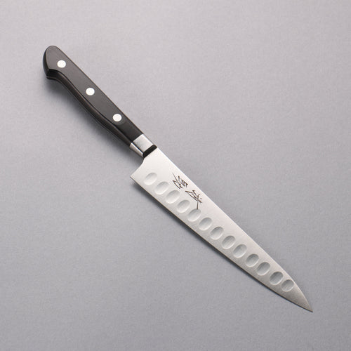 Seisuke Acier suédois Le saumon de petite taille  150mm Bois de pakka noir Manipuler - japanny-FR