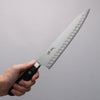 Seisuke Acier suédois Gyuto Saumon  210mm Bois de pakka noir Manipuler - japanny-FR