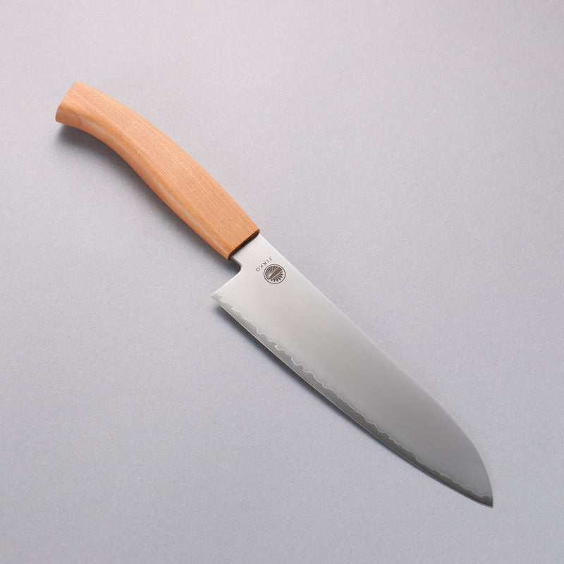 Jikko VG10 Santoku 180mm Manipuler Fleurs de cerisier - japanny-FR