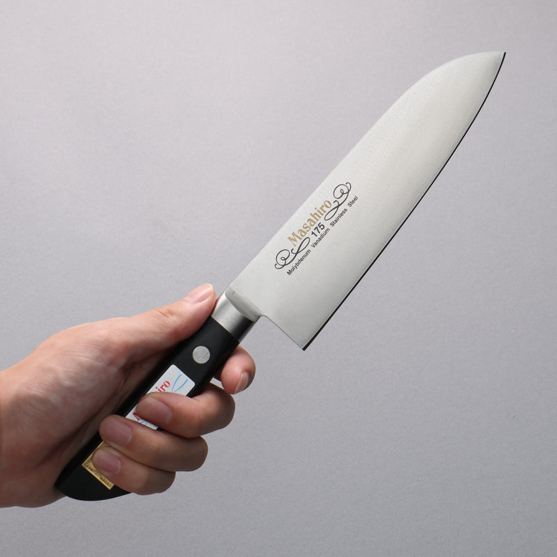 Masahiro Molybdene Santoku  175mm - japanny-FR