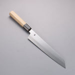 Kikuzuki Acier Blanc No.2 Kasumitogi Kirituke Gyuto  240mm Magnolia Manipuler - japanny-FR