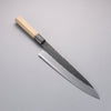 Kikuzuki Acier Blanc No.2 Finition noire Gyuto  270mm Magnolia Manipuler - japanny-FR