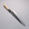 Kikuzuki Acier Blanc No.2 Finition noire Gyuto  270mm Magnolia Manipuler - japanny-FR