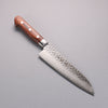 Sakai Takayuki VG10 17 Couche de Damas Santoku  180mm - japanny-FR