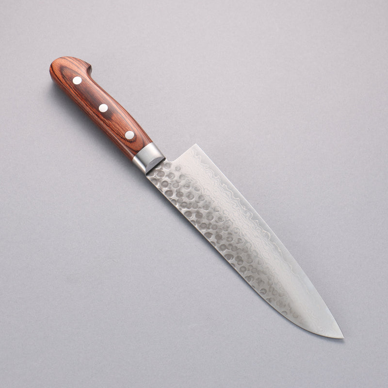 Sakai Takayuki VG10 17 Couche de Damas Santoku  180mm - japanny-FR