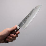 Sakai Takayuki VG10 17 Couche de Damas Santoku  180mm - japanny-FR