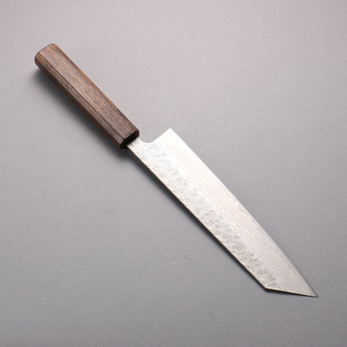 Seisuke Acier Inoxydable 440C Damaacus martelé Kirituke Gyuto 210mm Manipuler Chêne - japanny-FR