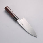 Seisuke Acier Bleu Kasumitogi Deba  150mm Bois de rose Manipuler - japanny-FR