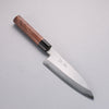 Seisuke Acier Blanc Kasumitogi Funayuki  180mm Bois de rose Manipuler - japanny-FR