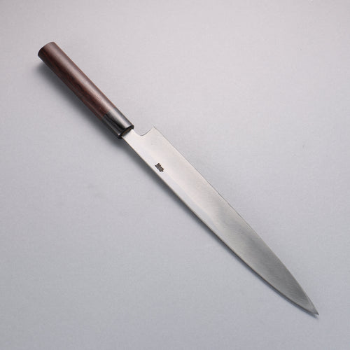 Seisuke Acier Blanc Kasumitogi Yanagiba  270mm Bois de rose Manipuler - japanny-FR