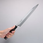 Seisuke Acier Blanc Kasumitogi Yanagiba  270mm Bois de rose Manipuler - japanny-FR