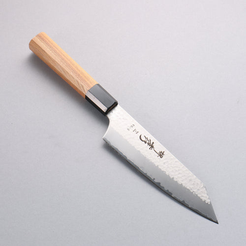 Sakai Takayuki VG5 Martelé Bunka 170mm Manipuler Magnolia (férule: plastique noir)  Kataoka - japanny-FR