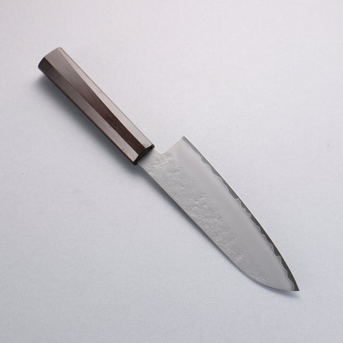 Sakai Takayuki VG10 Nashiji Santoku 170mm Manipuler Bois d'ébène - japanny-FR