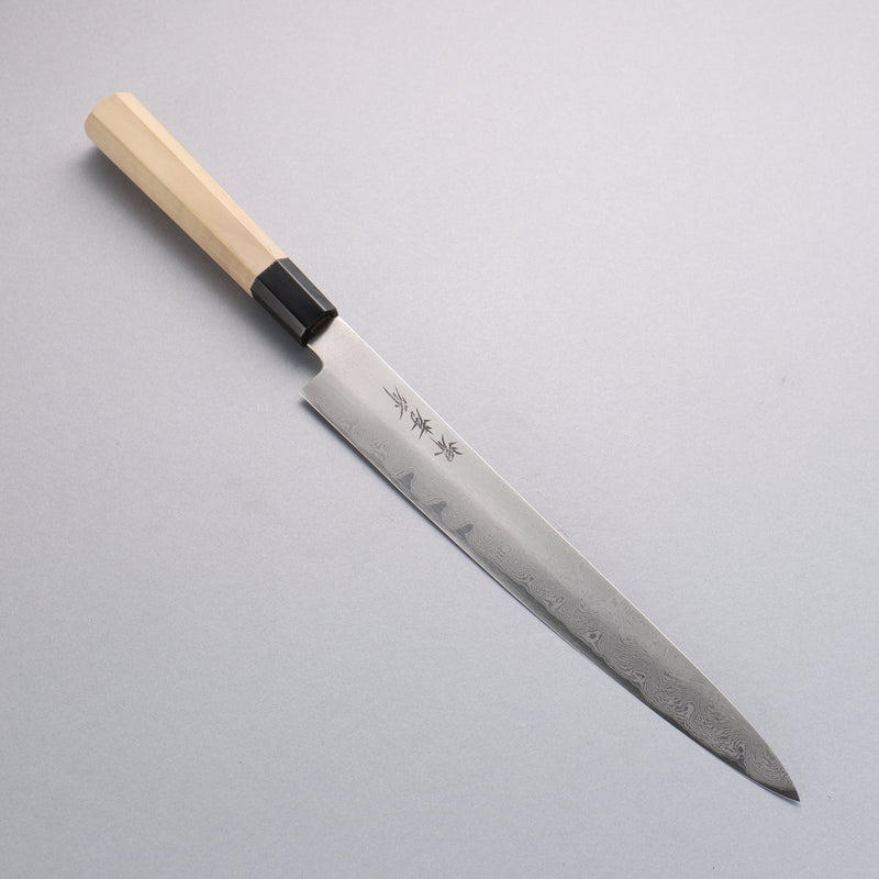 Sakai Takayuki Acier argenté NO.3 Damas Sujihiki  270mm Manipuler - japanny-FR