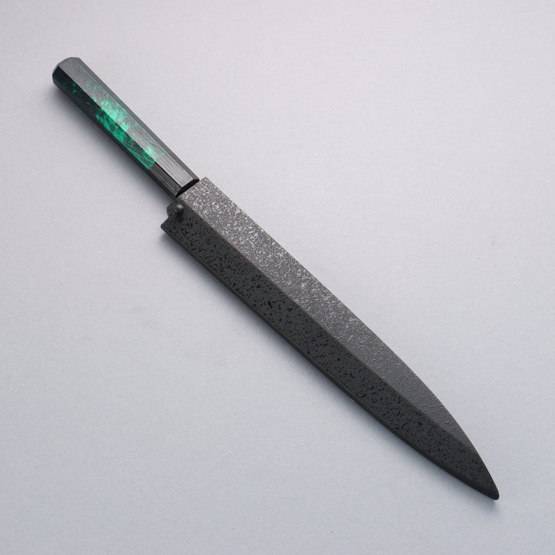 Sakai Takayuki Yanagiba Knife World Sushi Skills Institute Special Edition Green - japanny-FR