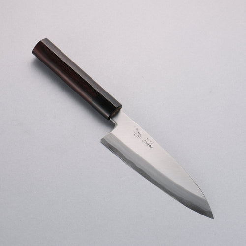 Seisuke Acier Bleu Kasumitogi Funayuki  165mm Bois de rose Manipuler - japanny-FR