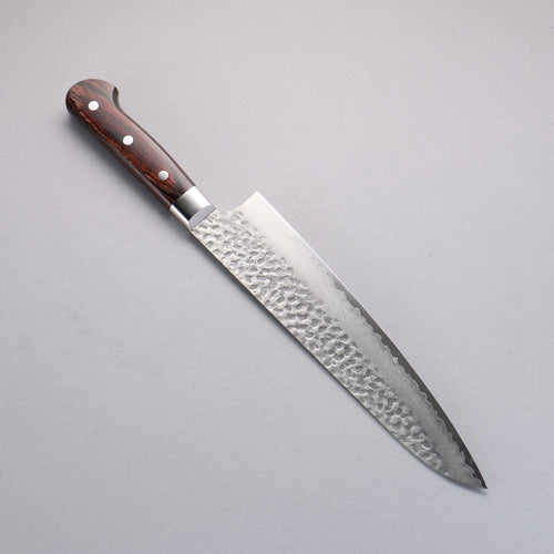 Sakai Takayuki VG10 33-Couches Damas Gyuto  240mm Bois d'acajou Pakka Manipuler - japanny-FR