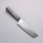 Sakai Takayuki VG10 33 Couche de Damas Nakiri 160mm Chêne vivant laqué(Saiu) Manipuler - japanny-FR