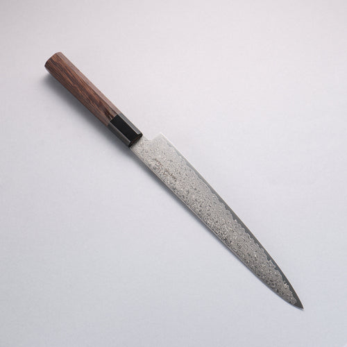 Sakai Takayuki Galaxie ZA-18 Damas Sujihiki 240mm Wenge Manipuler - japanny-FR