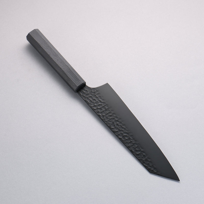 Sakai Takayuki Kurokage VG10 Martelé Revêtement en téflon Kirituke Gyuto 190mm Laqué noir Manipuler - japanny-FR