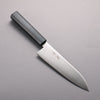 Seisuke VG10 Santoku 180mm Manipuler Chêne (teint indigo) - japanny-FR