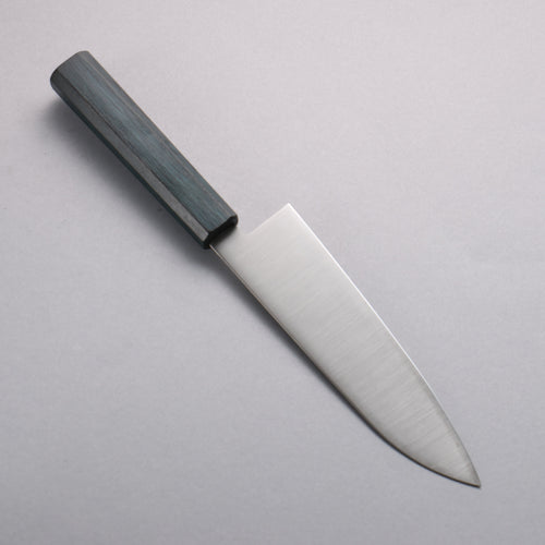 Seisuke VG10 Santoku 180mm Manipuler Chêne (teint indigo) - japanny-FR