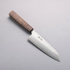 Seisuke Acier Inoxydable 440C Damaacus martelé Santoku 170mm Manipuler Chêne - japanny-FR