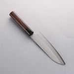 Seisuke Super Bleu Kasumitogi Santoku 165mm Shitan Manipuler - japanny-FR