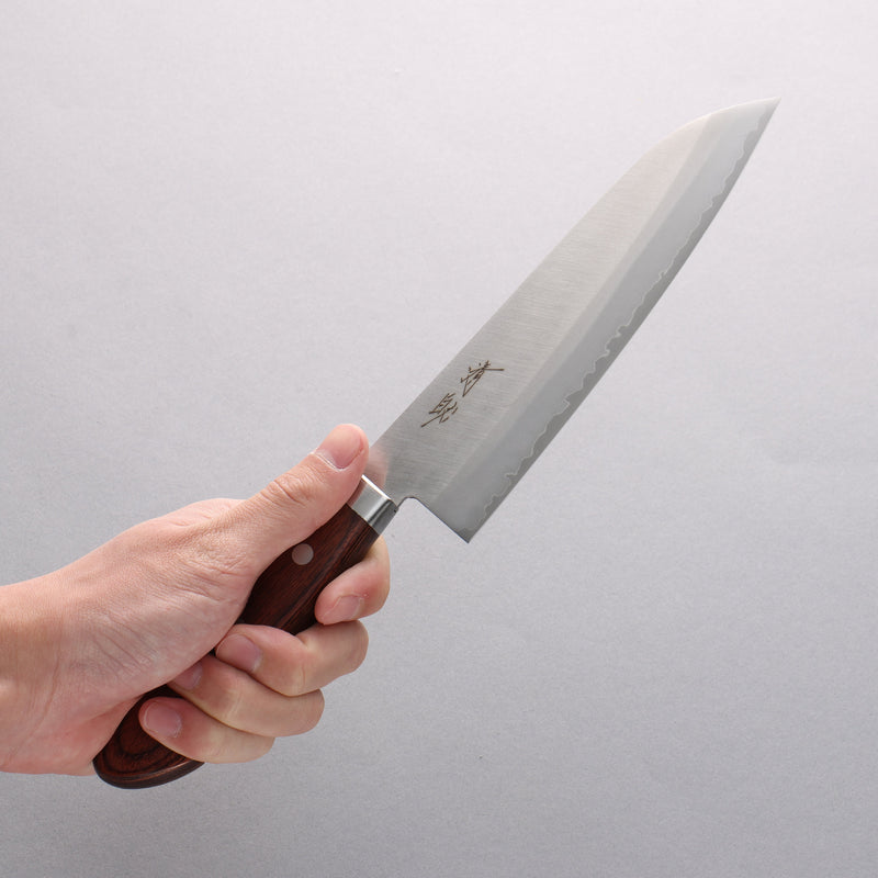 Seisuke VG1 Kasumitogi Santoku 165mm Acajou Manipuler - japanny-FR