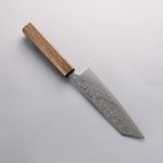 Seisuke VG10 Finition miroir Damas Bunka 170mm Manipuler Chêne - japanny-FR