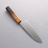 Seisuke AUS8 Coreless Santoku 180mm Manipuler Chêne brûlé - japanny-FR