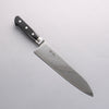 Seisuke Nami AUS10 Finition miroir Damas Gyuto 210mm Bois de pakka noir Manipuler - japanny-FR