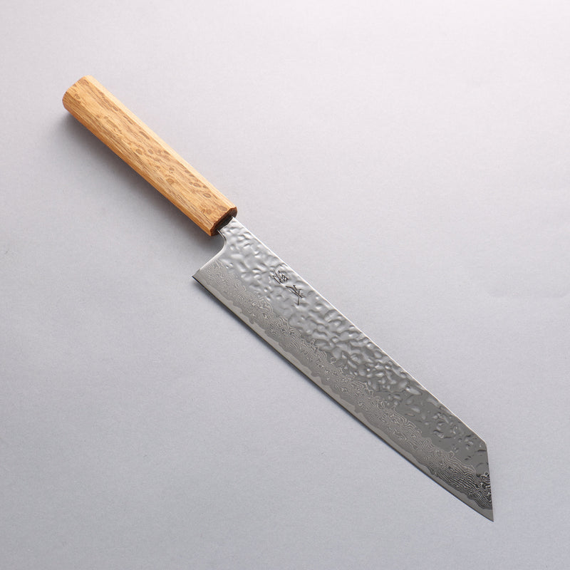 Seisuke Tsukikage AUS10 Migaki Terminé Damaacus martelé Kiritsuke 240mm Chêne Manipuler - japanny-FR